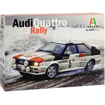 Audi Quattro Rally Automodell Bausatz 1:24