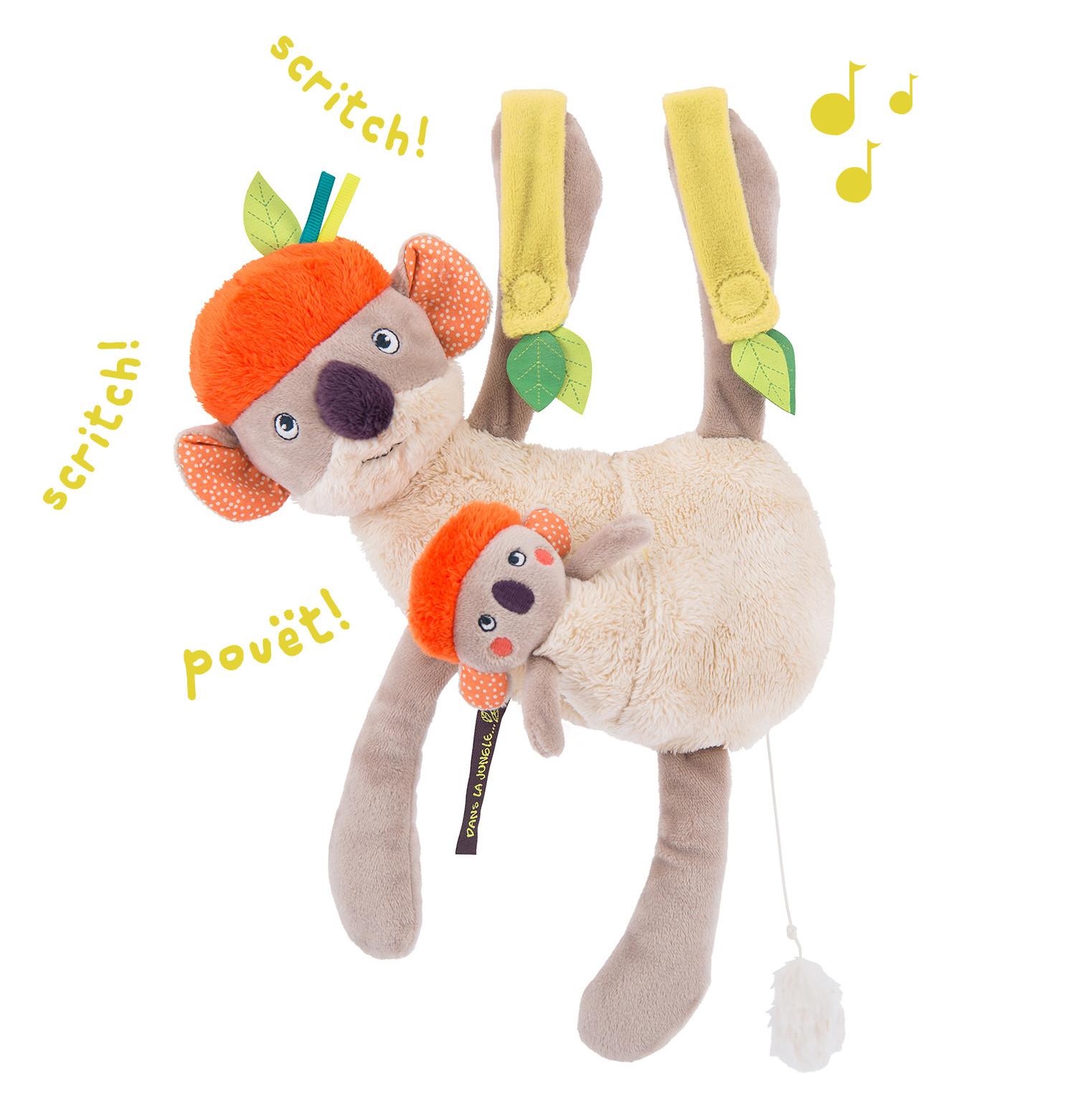 Moulin Roty  Musik-Puppe Koala Koco,, Dans la jungle, Moulin Roty 