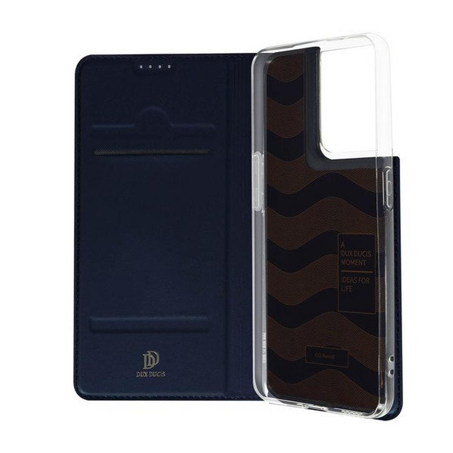 Etui Oppo Reno 8 5G Bleu Nuit Dux Ducis