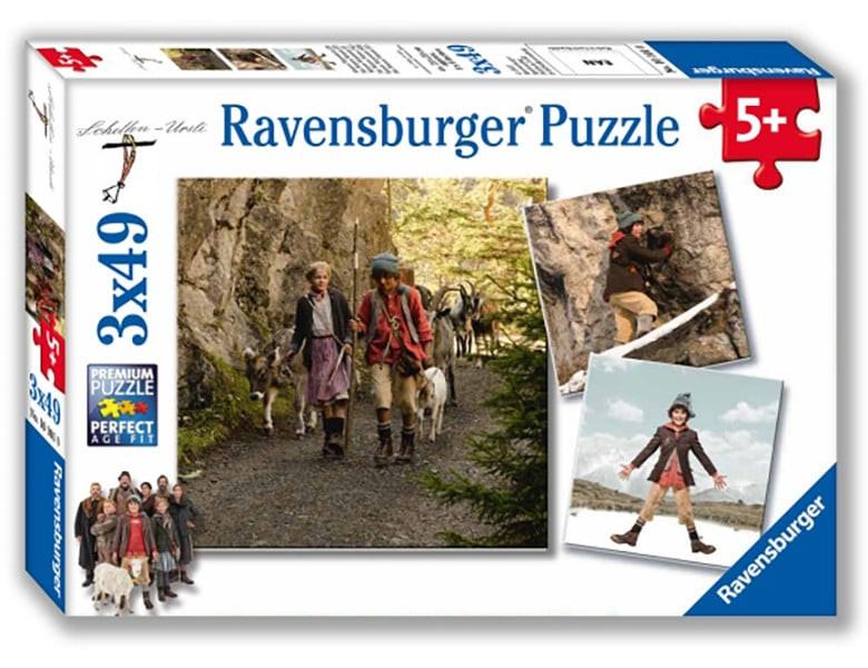 Ravensburger  Puzzle Schellen Ursli (3x49) 