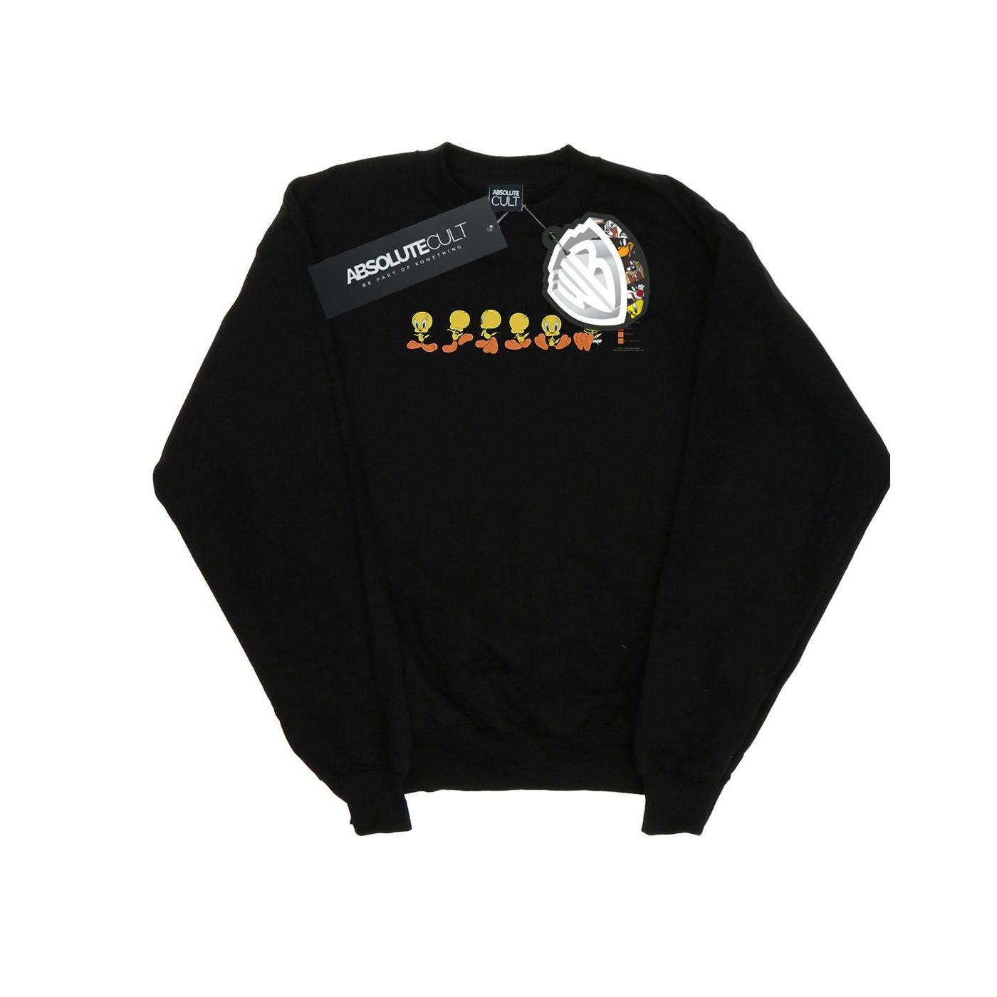 Image of Tweety Pie Colour Code Sweatshirt Herren Schwarz 5XL