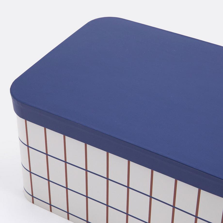 La Redoute Intérieurs Lot de 2 boîtes gigognes à couvercle  