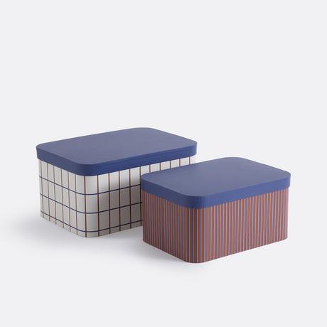 La Redoute Intérieurs 2er-Set Boxen Donato mit Deckel  