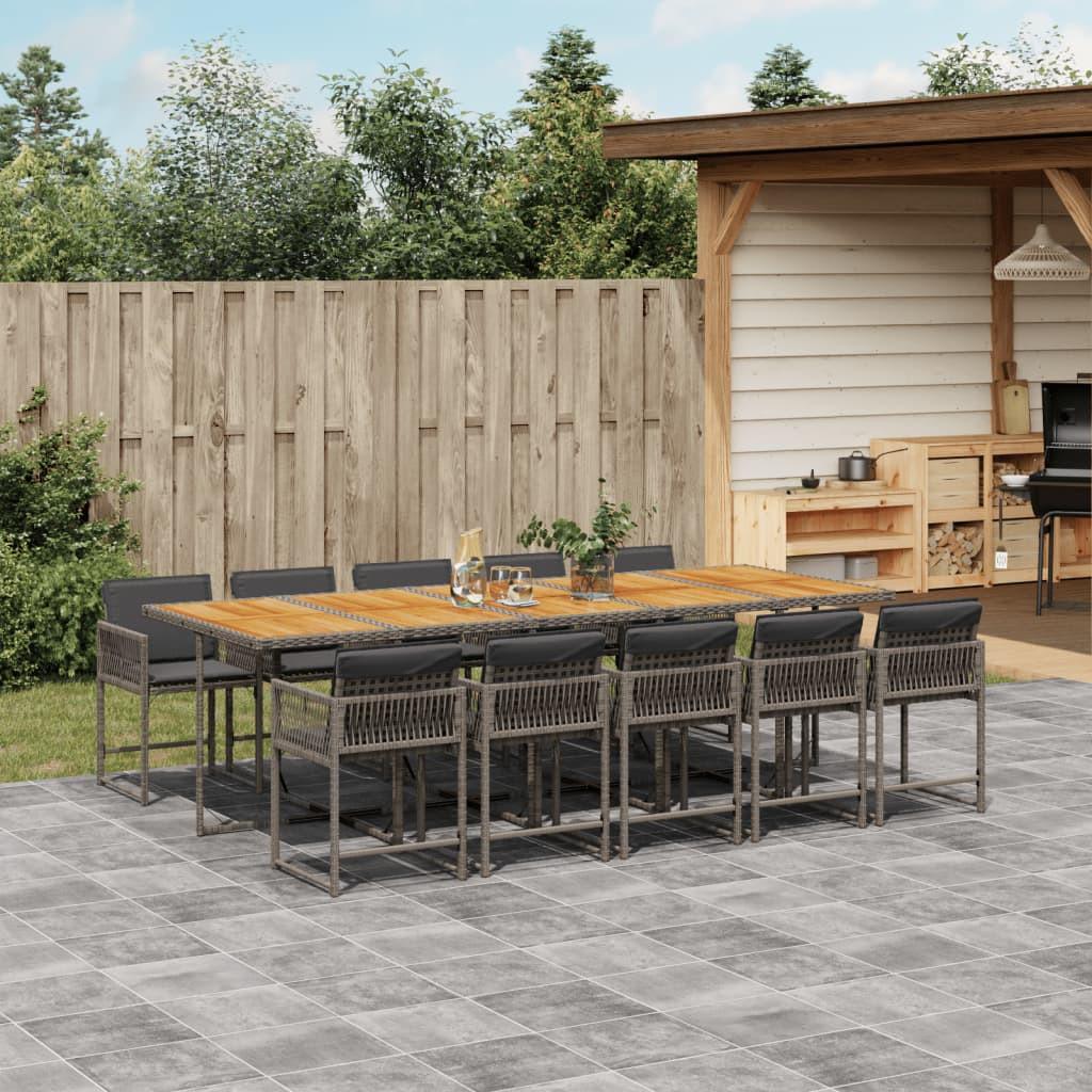 VidaXL Garten essgruppe poly-rattan  