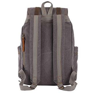 Only-bags.store Vintage Rucksäcke 15 Zoll, Schulrucksack Daypack Retro Stylisch Backpack für Outdoor Wanderreise  