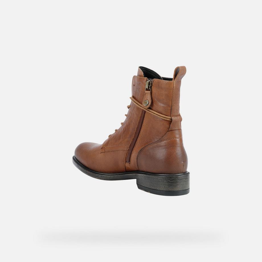 GEOX Catria Stivaletti in Pelle  