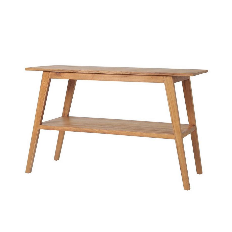 Vente-unique Waschbeckenunterschrank - Teakholz - 120 cm - BOBOTSARI  