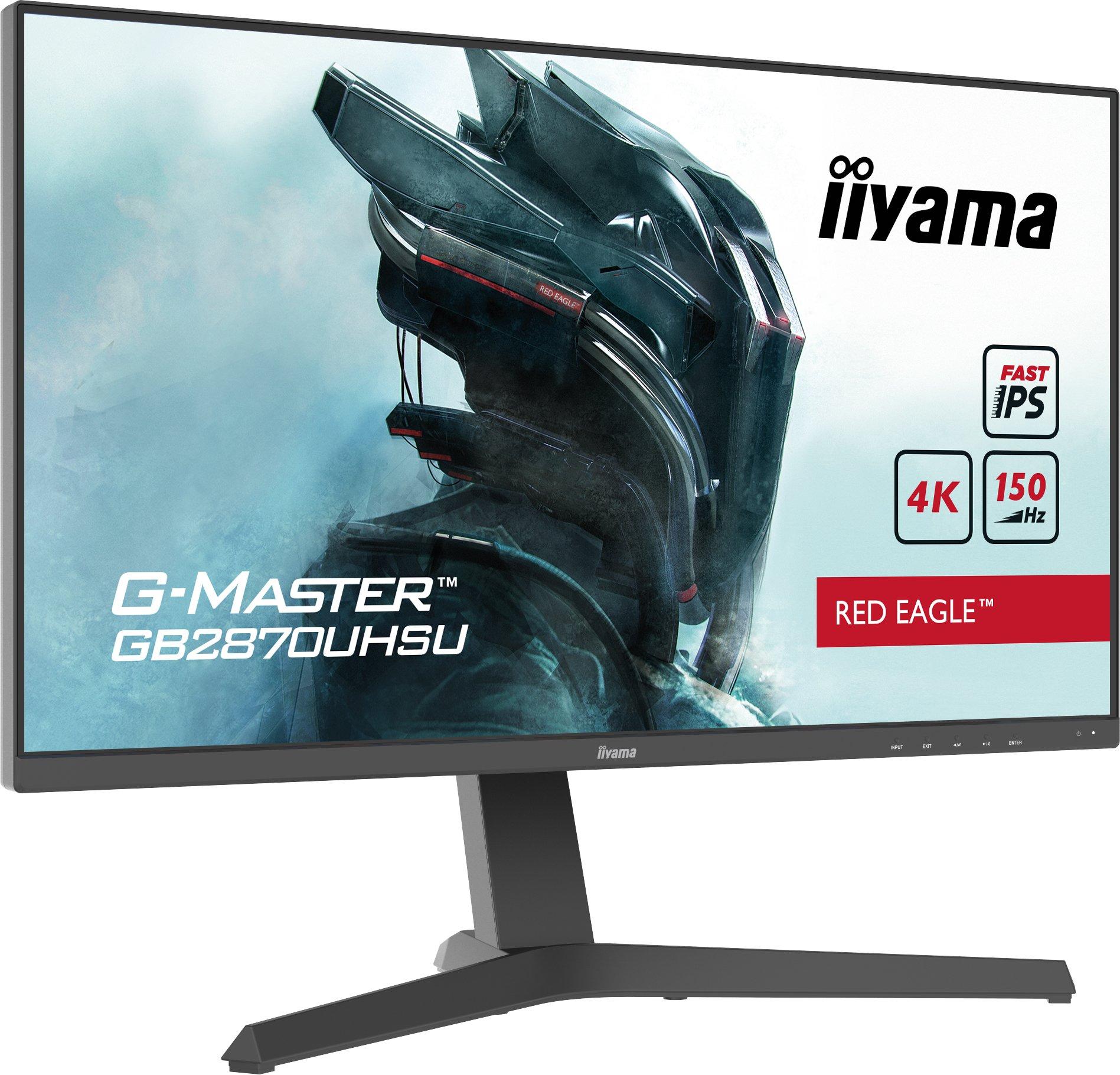 Iiyama  iiyama G-MASTER GB2870UHSU-B1 Computerbildschirm 71,1 cm (28 Zoll) 3840 x 2160 Pixel 4K Ultra HD LED Schwarz 