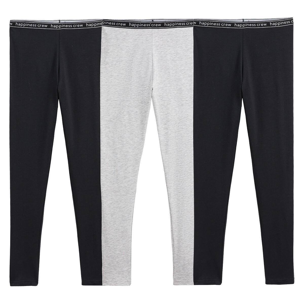 Image of 3er-pack Leggings Mädchen Schwarz 162CM