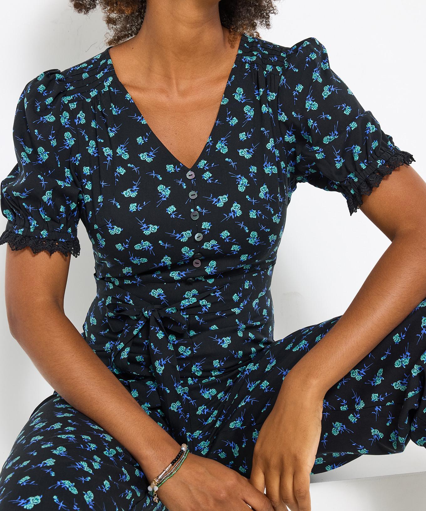 Joe Browns Weit geschnittener Blumen Jumpsuit  