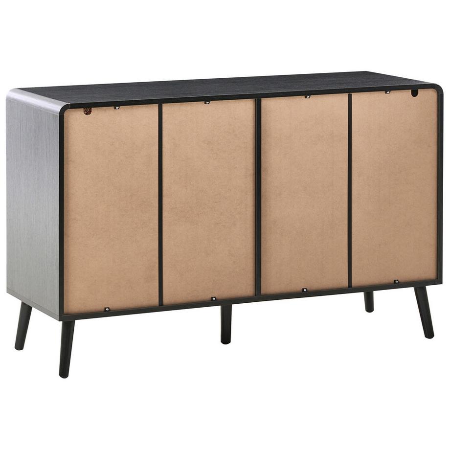 Beliani Cassettiera a 6 cassetti en Fibra a media densità (MDF)  MOURA  