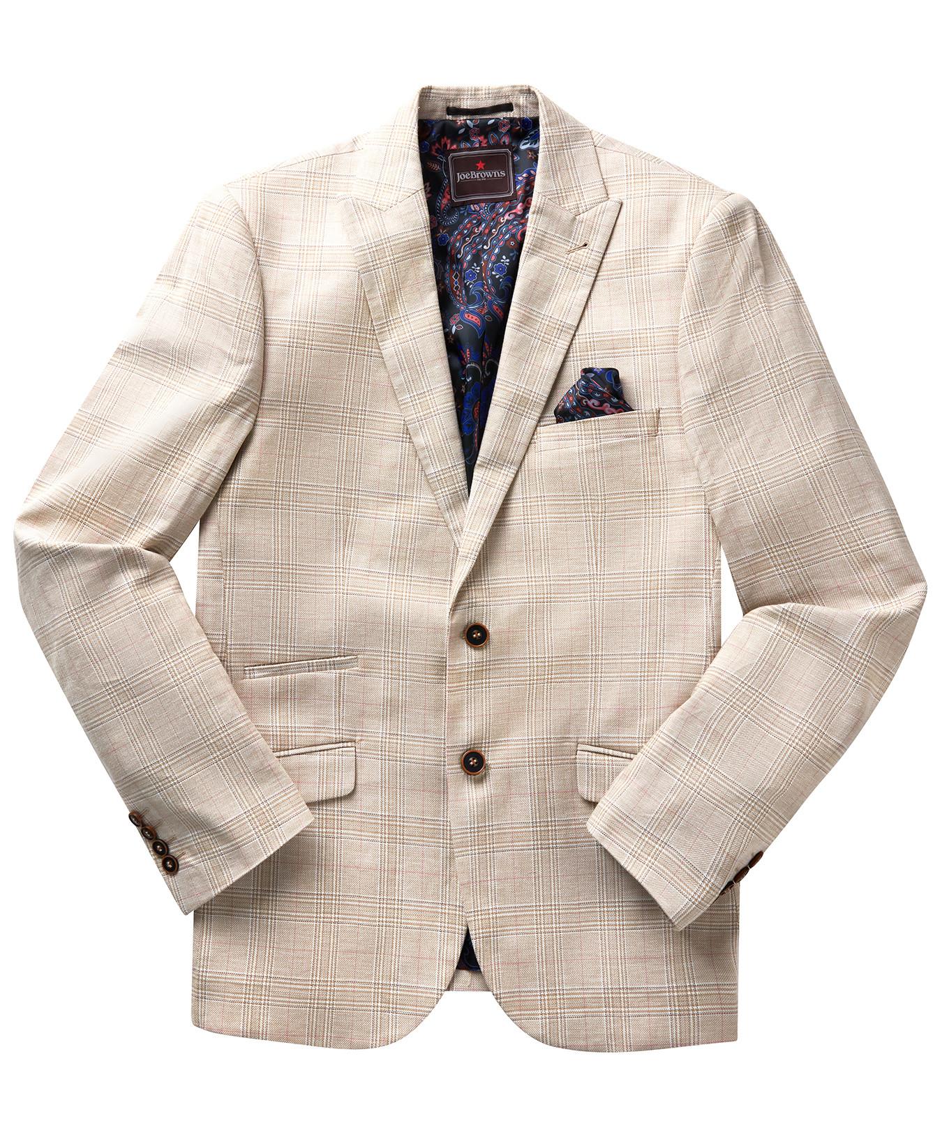 Joe Browns  Neutral kariert Blazer 