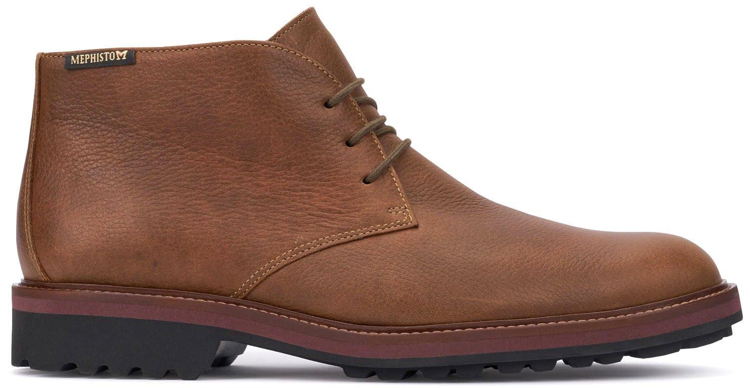 Image of Berto - Leder Stiefelette Herren Braun 39