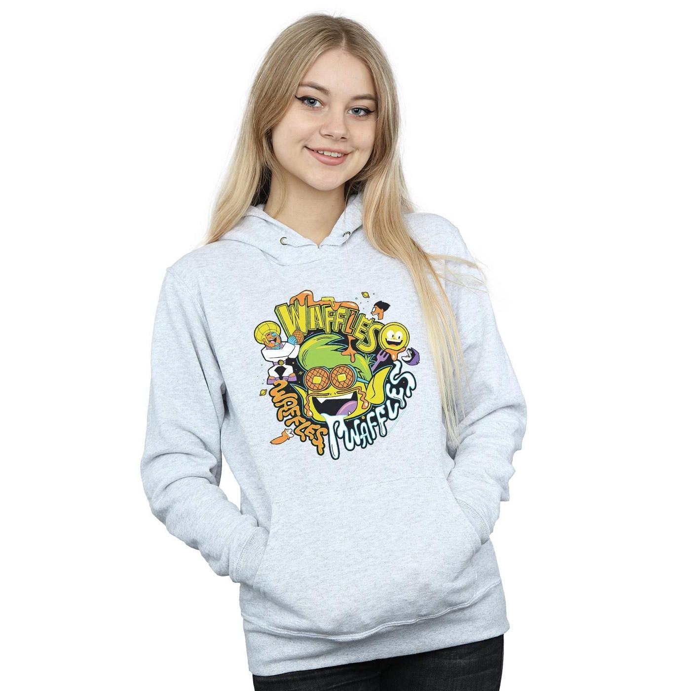 DC COMICS  Sweat à capuche TEEN TITANS GO WAFFLE MANIA 