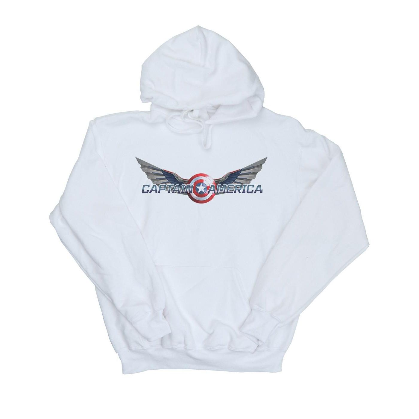 MARVEL  Falcon And The Winter Soldier Captain America Logo Kapuzenpullover 