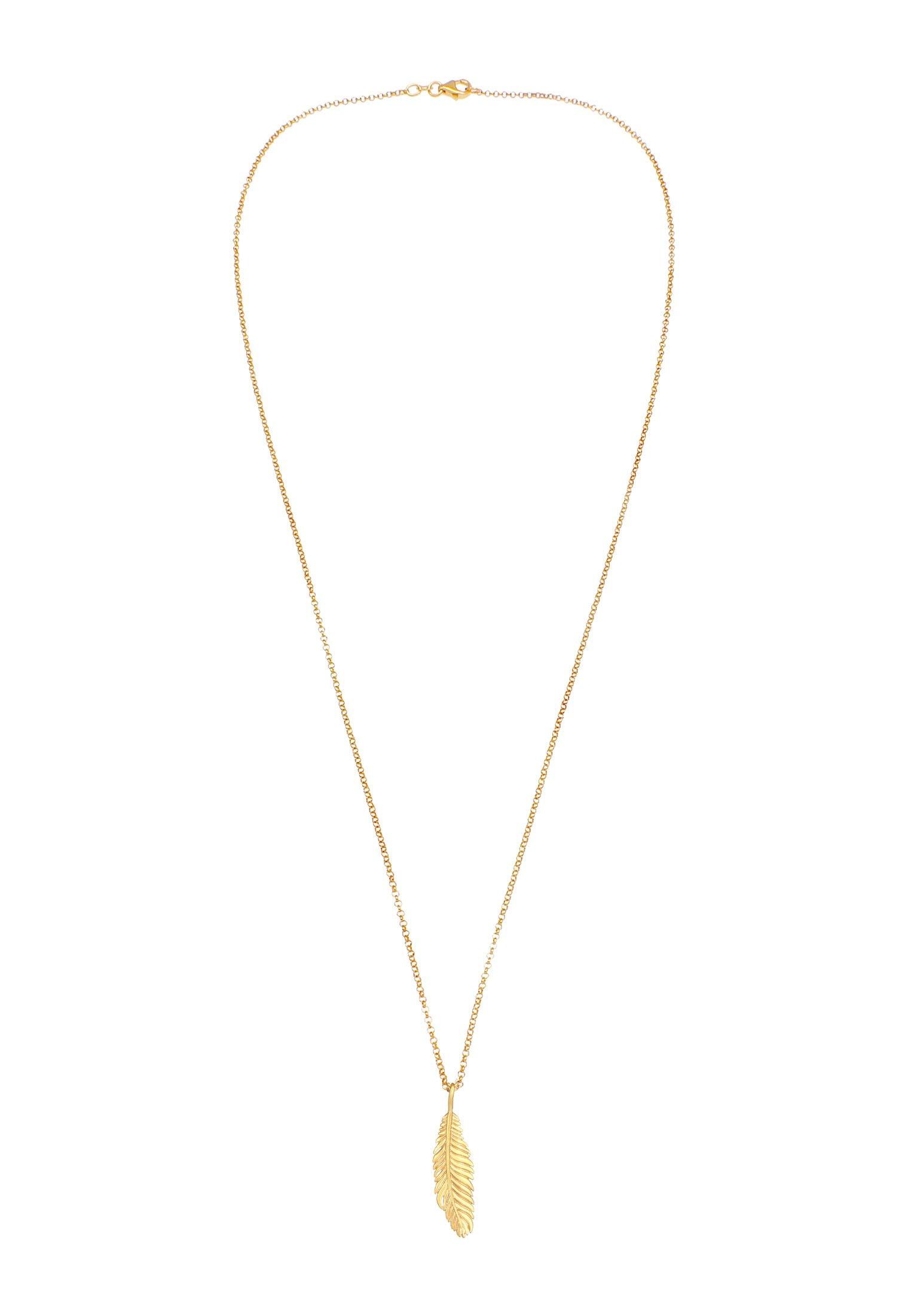 Kuzzoi  Collier Hommes Basic Plume Pendentif 