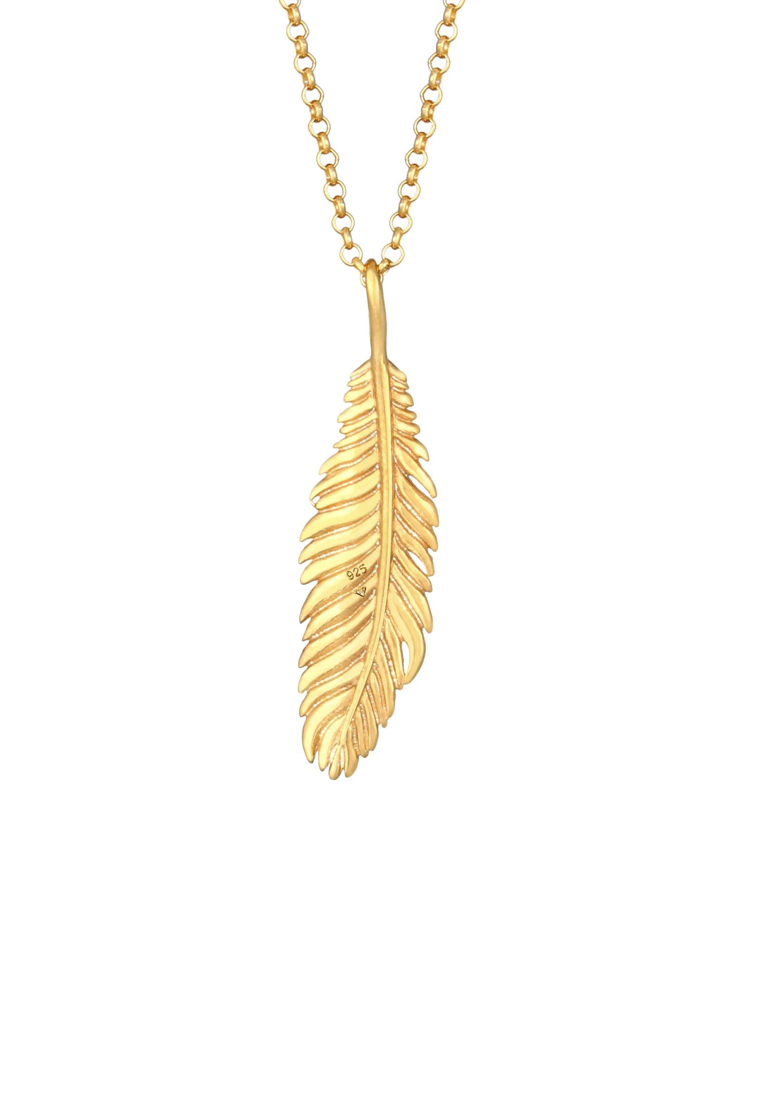 Kuzzoi  Collier Hommes Basic Plume Pendentif 