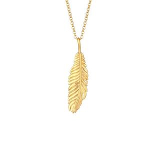 Kuzzoi  Collier Hommes Basic Plume Pendentif 