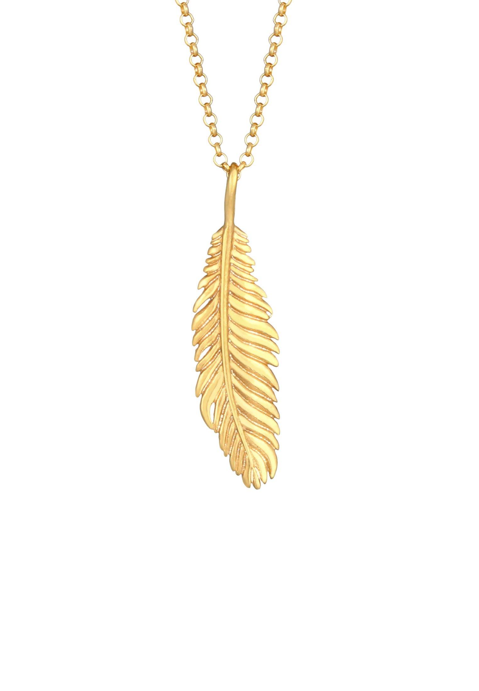 Kuzzoi  Collier Hommes Basic Plume Pendentif 