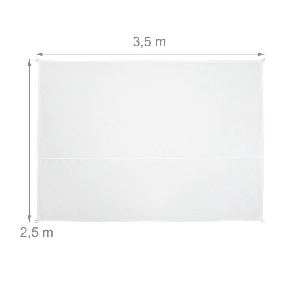 Northix Sonnensegel rechteckig  
