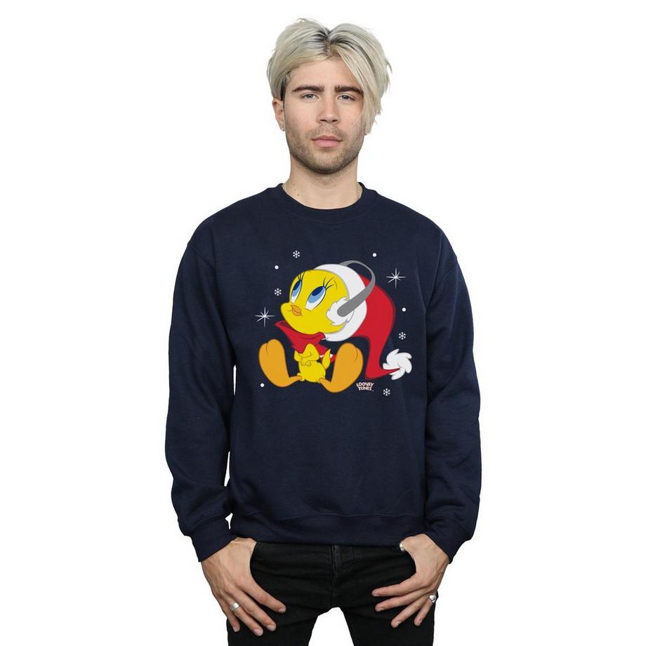 LOONEY TUNES Tweety Bird Christmas Sweatshirt  
