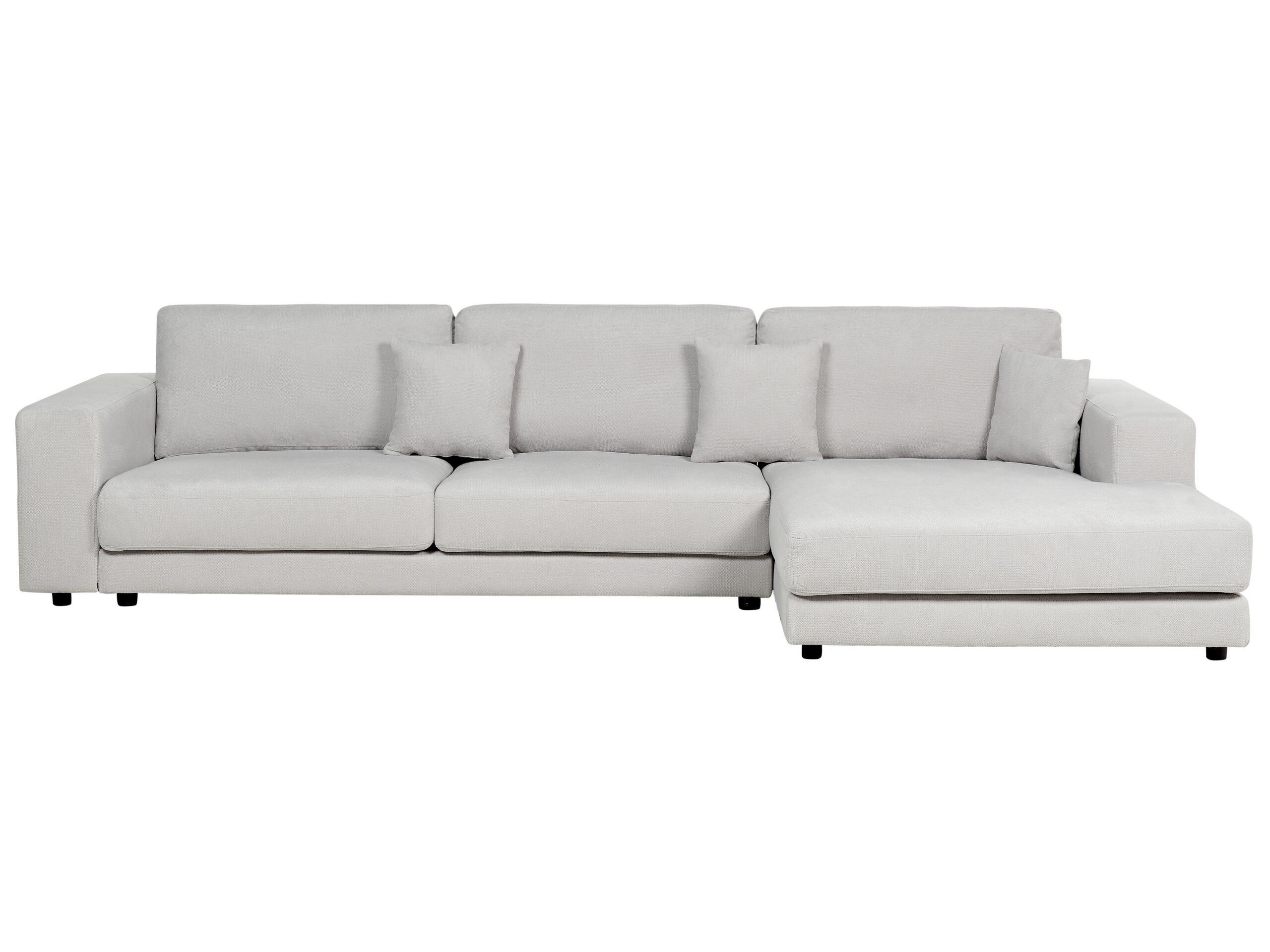 Beliani Ecksofa aus Polyester Modern LOFOTEN  