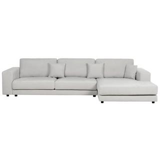 Beliani Ecksofa aus Polyester Modern LOFOTEN  