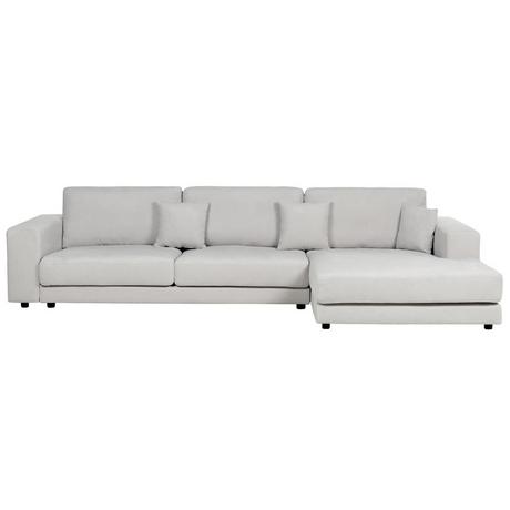 Beliani Ecksofa aus Polyester Modern LOFOTEN  