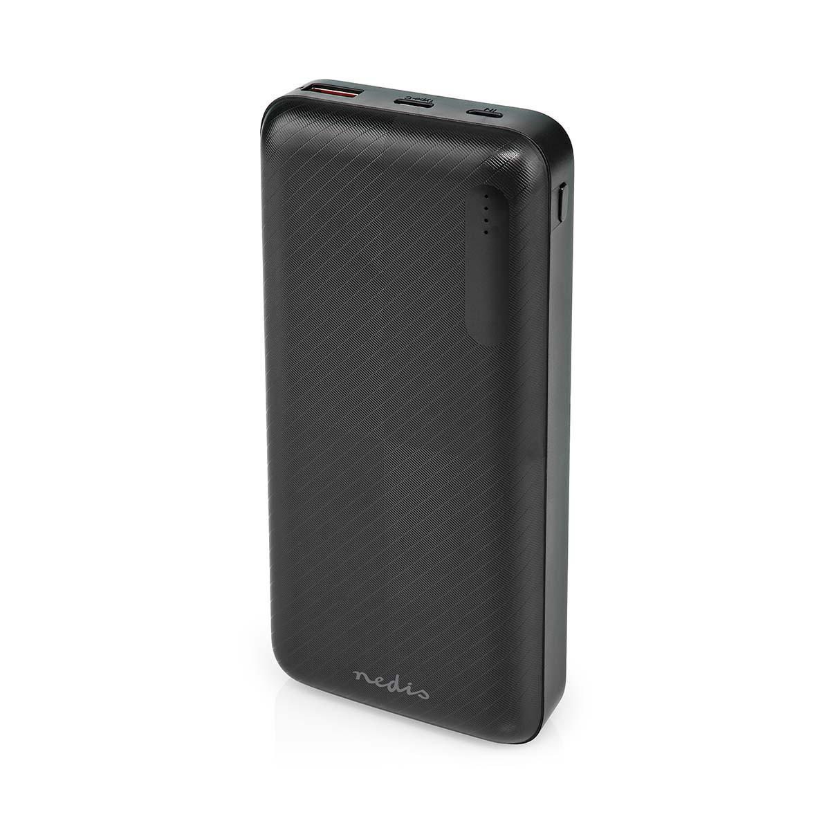 Image of Powerbank | 20000 Mah | 1,5 / 2,0 / 3,0 A | Anzahl Der Ausgänge: 2 | Ausgangsanschluss: 1x Usb-a / 1x Usb-c™ | Eingangsanschluss: 1x Micro Usb / 1x Usb-c™ | Pd2.0 18w | Lithium-polymer Unisex ONE SIZE