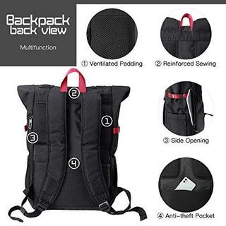 Only-bags.store Laptop Rucksack Stilvoller Freizeit Tagesrucksack Wasserdichter Reise Wanderrucksack  