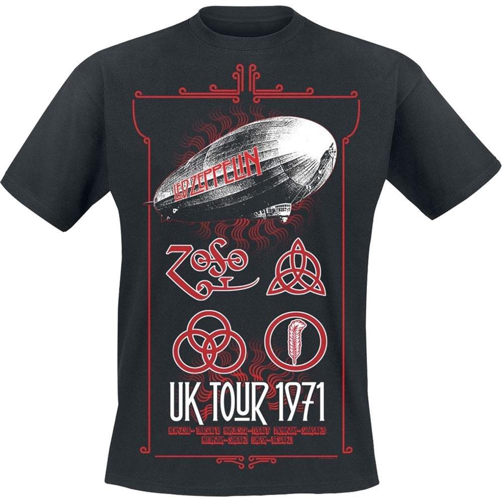Image of Uk Tour '71 Tshirt Damen Schwarz S