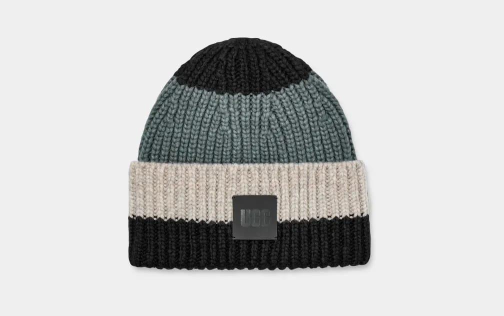 Image of Chunky Cuff Beanie-0 Herren Multicolor ONE SIZE