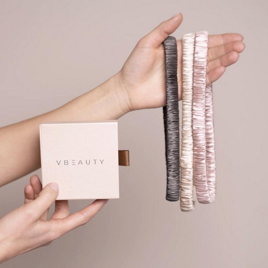 VBEAUTY  Bandeau fin en soie 