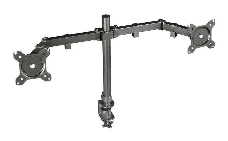 Trust  GXT 1120 Mara Dual Monitor Arm 81,3 cm (32") Pince Noir 