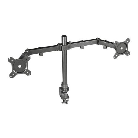 Trust  GXT 1120 Mara Dual Monitor Arm 81,3 cm (32") Morsa Nero 