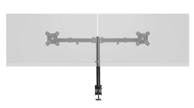 Trust  GXT 1120 Mara Dual Monitor Arm 81,3 cm (32") Pince Noir 