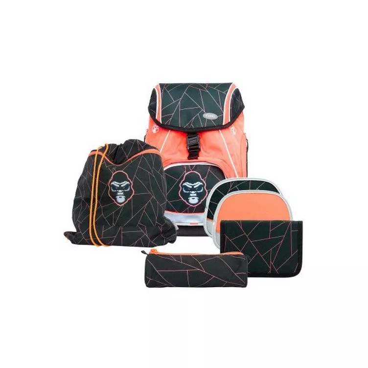 Funki FUNKI Schulthek-Set Flexy-Bag 6040.612 Neon Edition Gorilla 6-teilig online kaufen MANOR