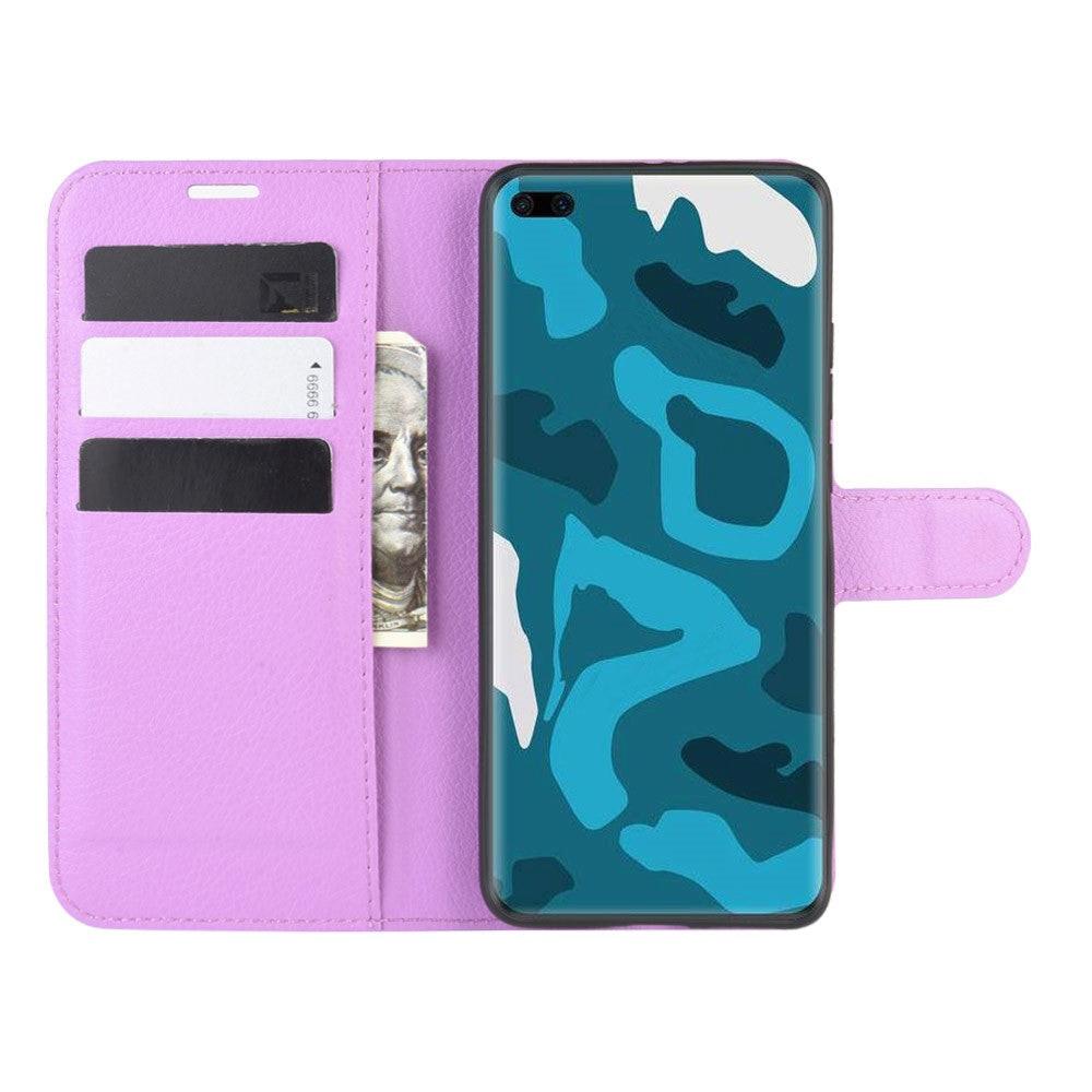 Cover-Discount  Huawei P40 Pro - Etui en cuir coque blanc 