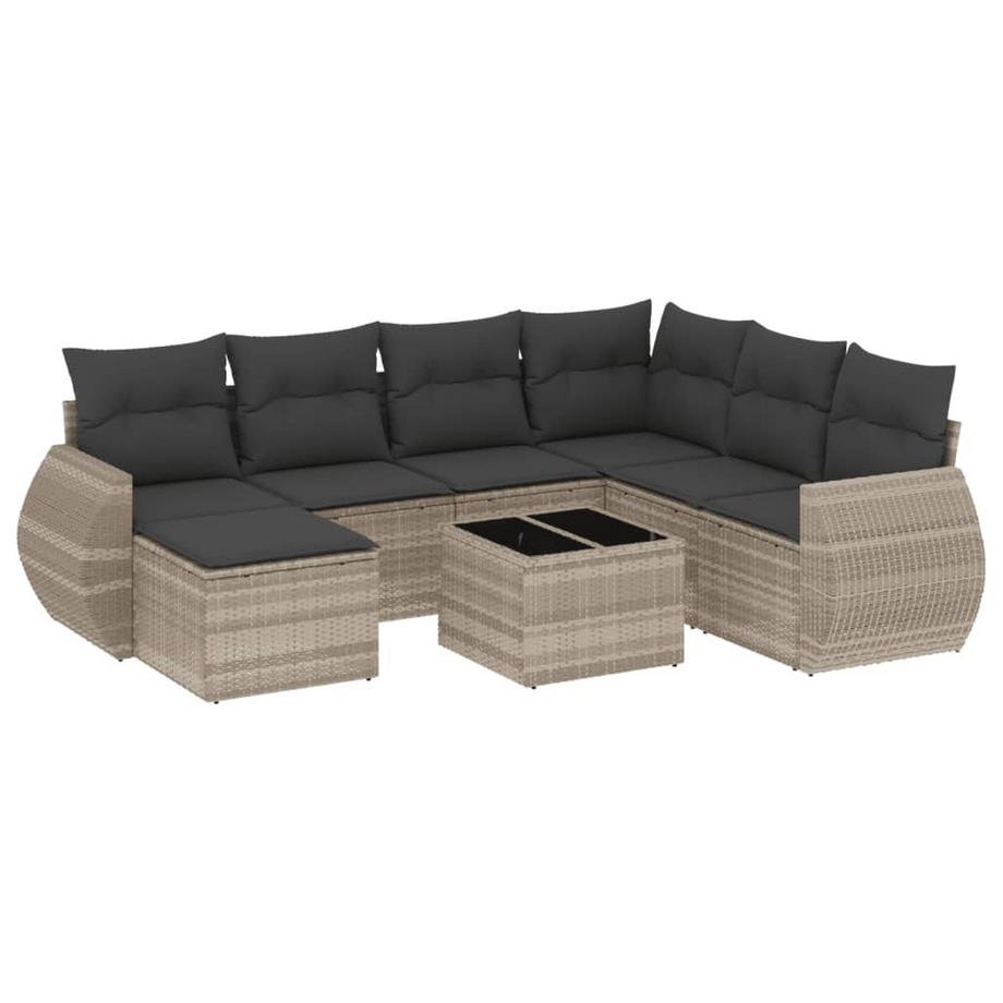 Garten sofagarnitur poly-rattan