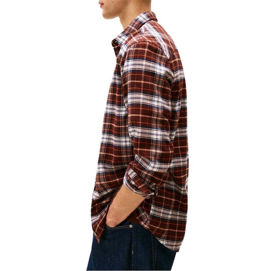 TOMMY JEANS  Camicia A Quadri Flanella Manica Lunga 