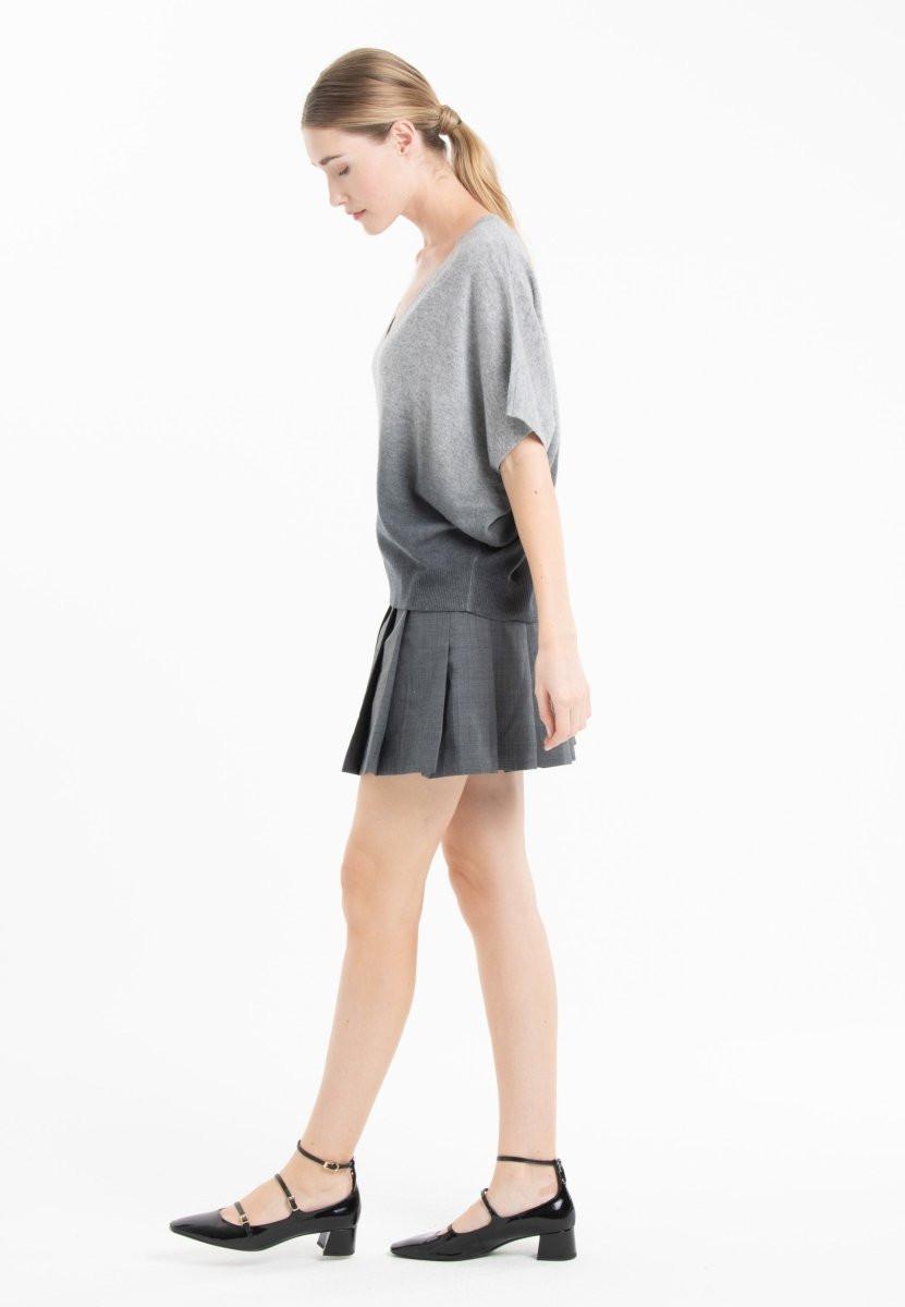 Studio Cashmere8 RIA 7 Tie Dye V-Ausschnitt T-Shirt  