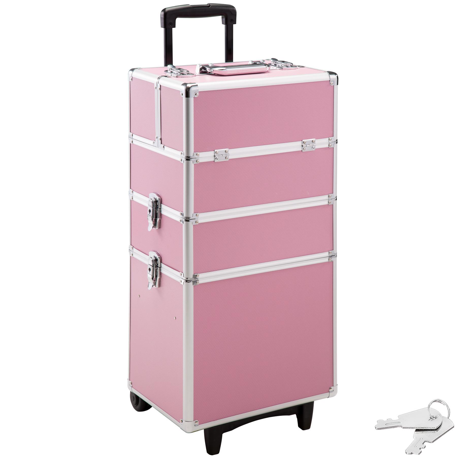Image of Kosmetiktrolley Mit 3 Etagen Unisex Pink ONE SIZE