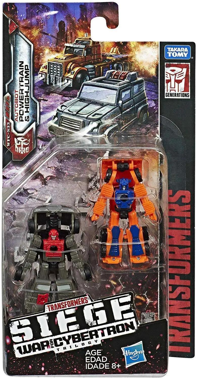 Hasbro  Transformers Generations Siege: War for Cybertron Powertrain & Highjump Micromaster Action Figure 2-Pack WFC-S33 