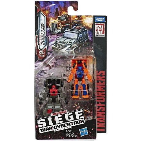 Hasbro  Transformers Generations Siege: War for Cybertron Powertrain & Highjump Micromaster Action Figure 2-Pack WFC-S33 