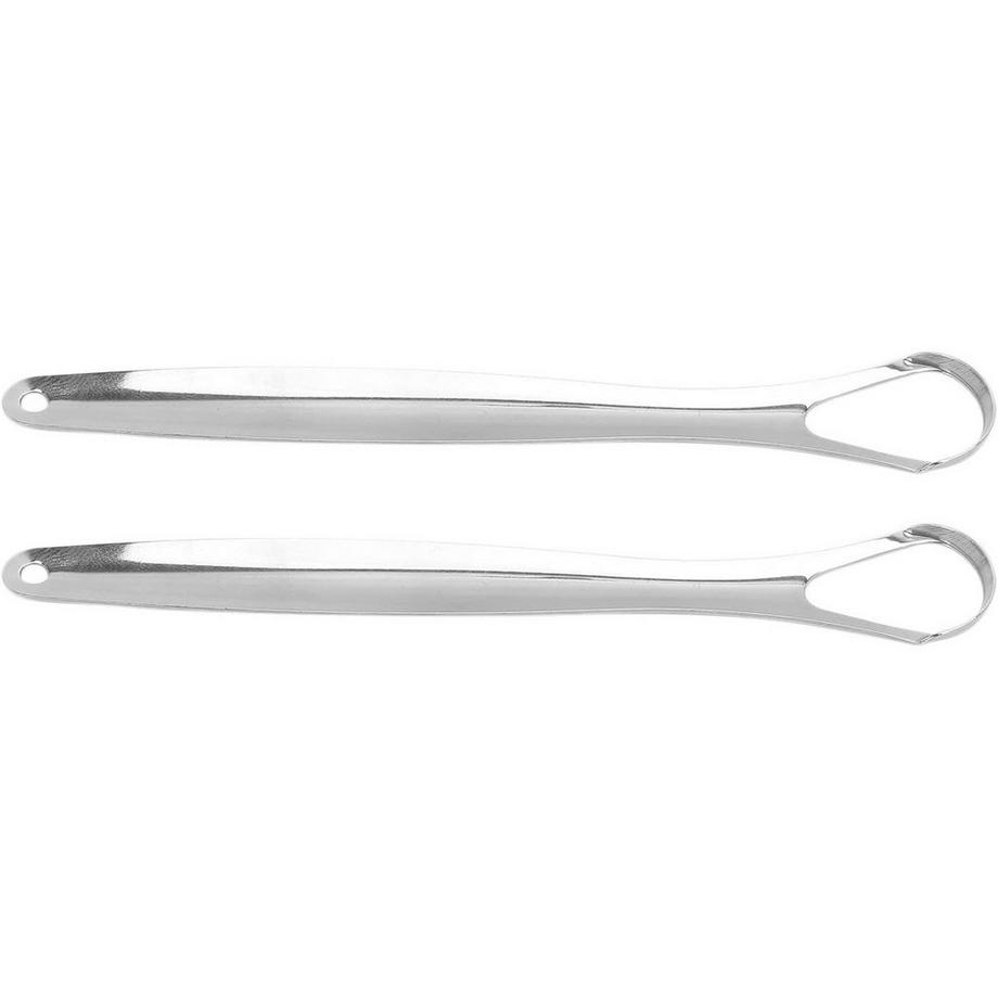 B2X  Gratte-langue réutilisable - acier inoxydable 