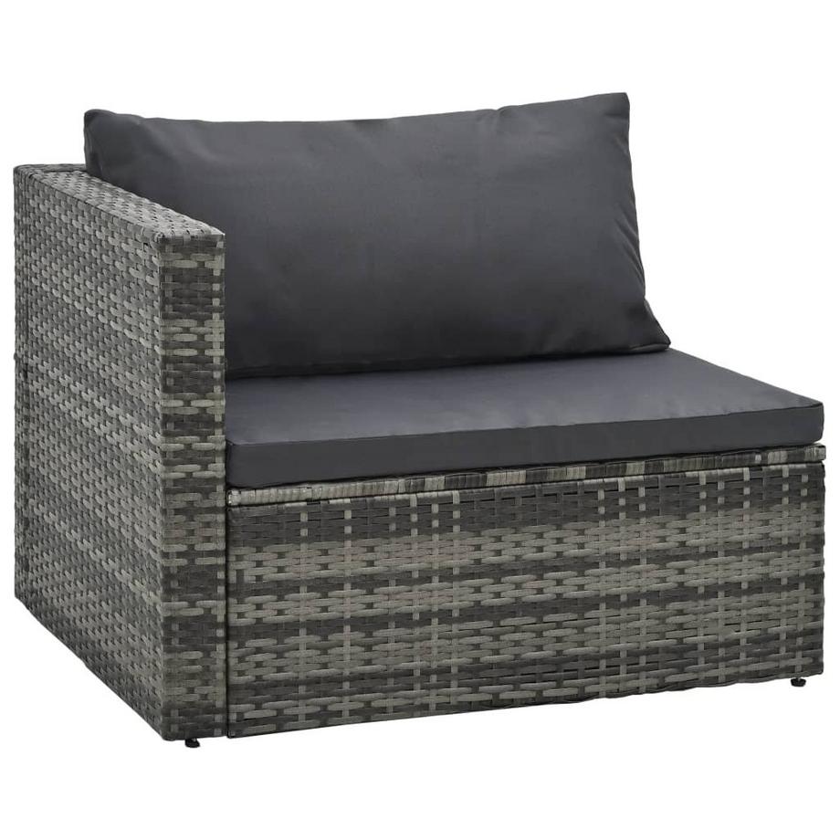 VidaXL Sofa de jardin rotin synthétique  