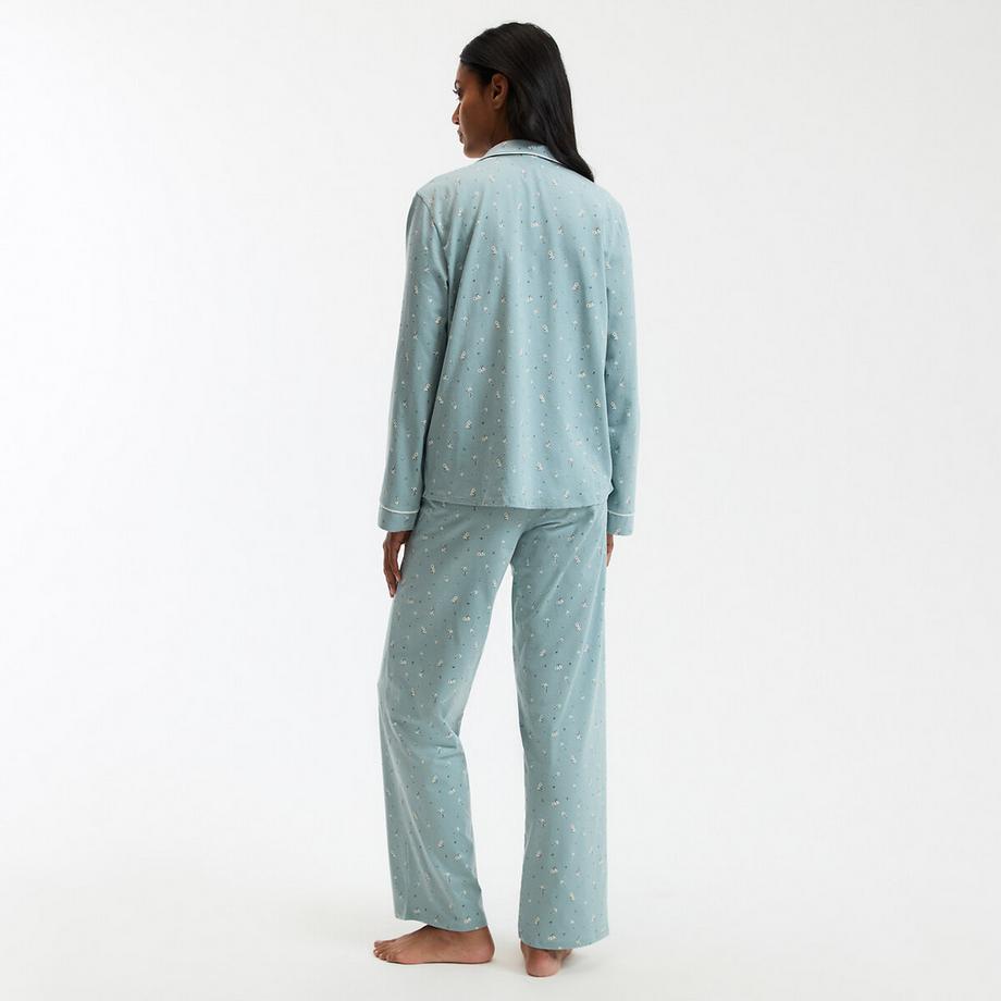 La Redoute Collections Pigiama in jersey di cotone con stampa floreale  