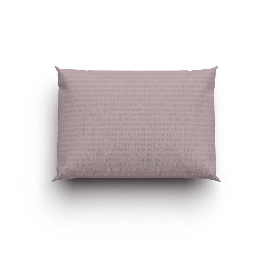 Lotus Bettwaren Lotus Biancheria da Letto Raso Seersucker Tinta Unita  