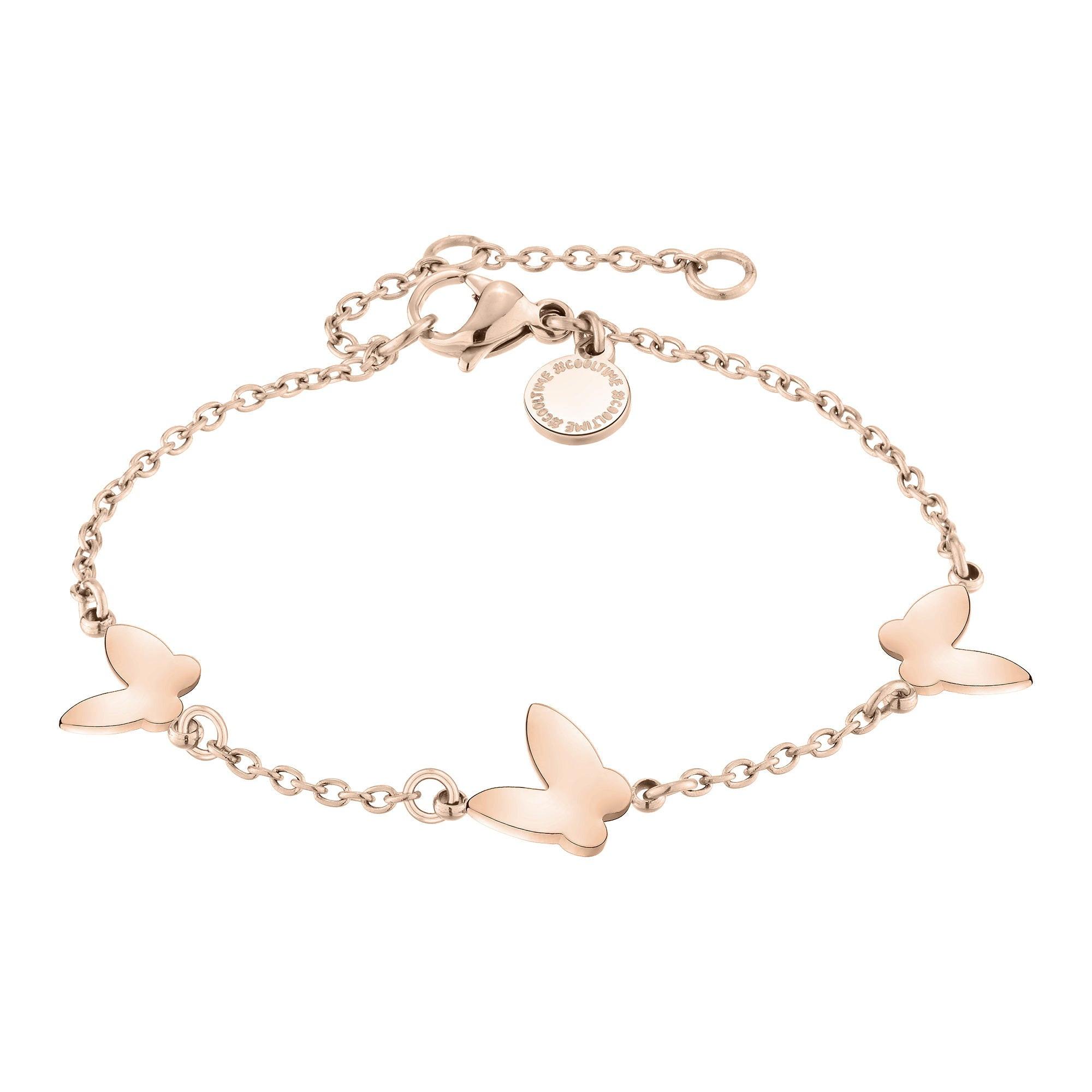 Image of Armband Mit Schmetterlingen Unisex 17cm