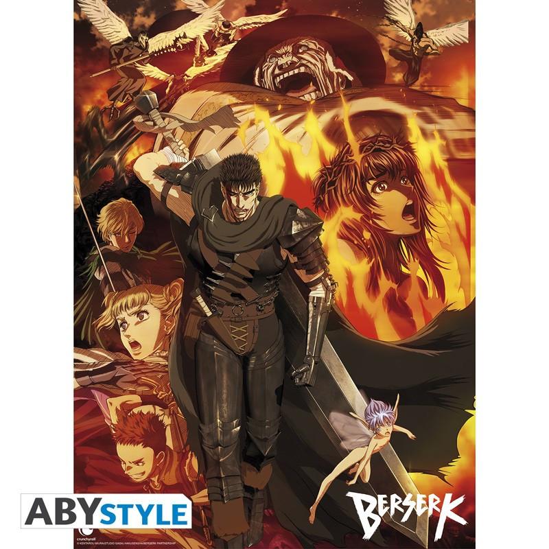 Abystyle  Poster - Pack de 2 - Berserk - Artworks 